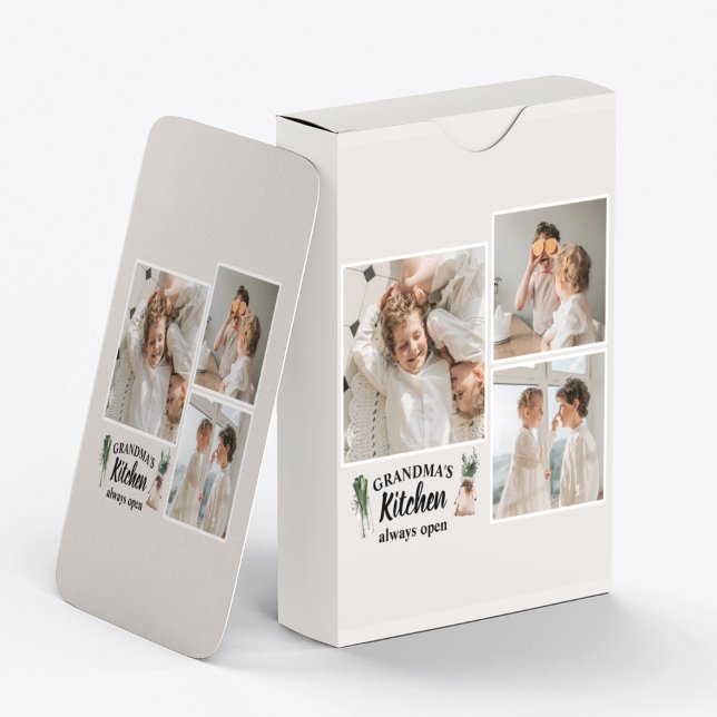 Baraja De Cartas La cocina de las Abuelas y las Fotografías Collage (Subido por el creador)