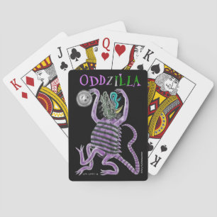 Baraja De Cartas La cola extraña de Oddzilla