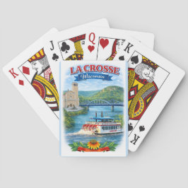 Baraja De Cartas La Crosse, WI Scenic Wisconsin Playing Cards