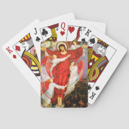 Baraja De Cartas La Cruz Roja (Crucifixión de Jesucristo)