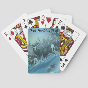 Baraja De Cartas La cubierta de ciervo cazador