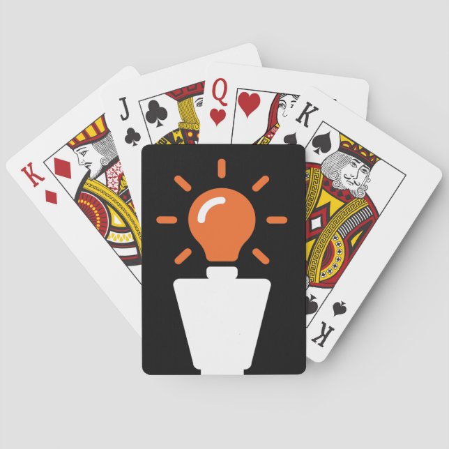 Baraja De Cartas La cubierta de Guy™ de la idea de tarjetas (Reverso)