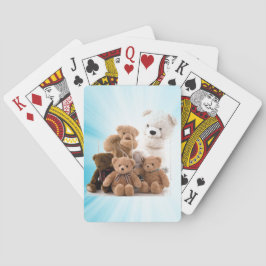 Baraja De Cartas La cubierta de la familia del oso de tarjetas