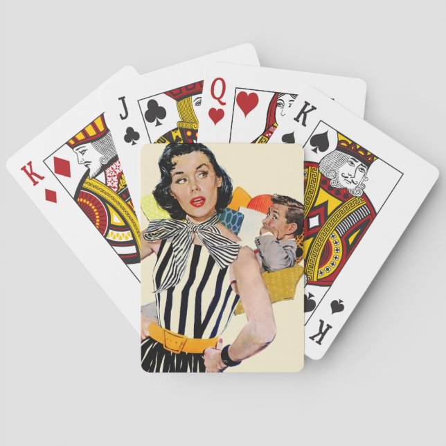 Baraja De Cartas La Dama Fue Insultada (Reverso)