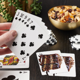 Baraja De Cartas La decadencia del pastel de chocolate puro de Slip