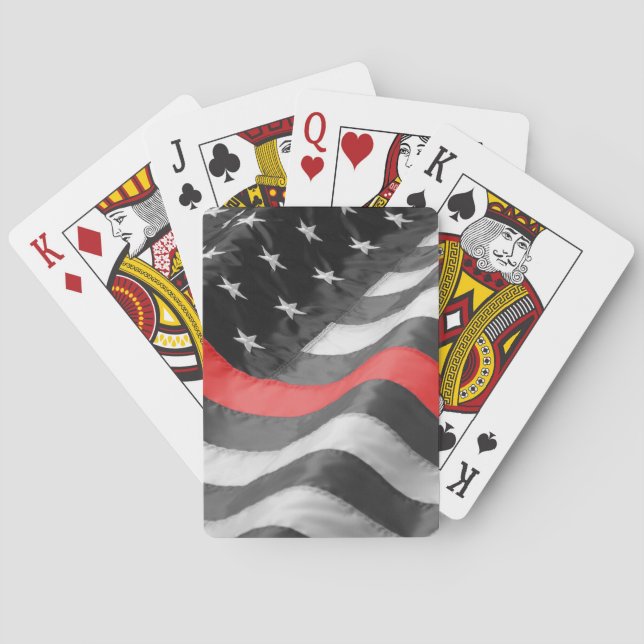 Baraja De Cartas La delgada línea roja (Reverso)