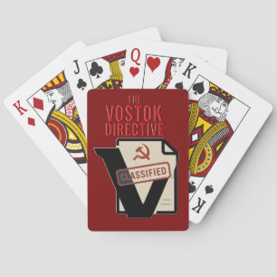 Baraja De Cartas La Directiva Vostok - La plataforma de conspiració