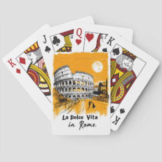 Baraja De Cartas La Dolce Vita - Arte de Cartel
