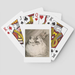 Baraja De Cartas La duquesa de Devonshire y su hermana, el Coun