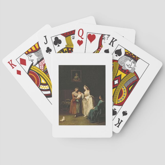 Baraja De Cartas La enfermera mojada (Reverso)