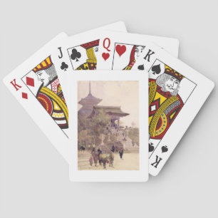 Baraja De Cartas La entrada al templo de Kiyomizu-Dera, Kioto