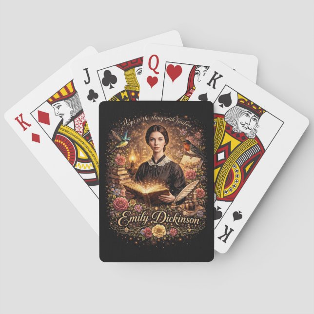 Baraja De Cartas La Esperanza Emplumada (Reverso)