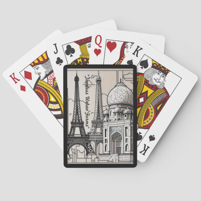 Baraja De Cartas "La estética urbana" (Reverso)