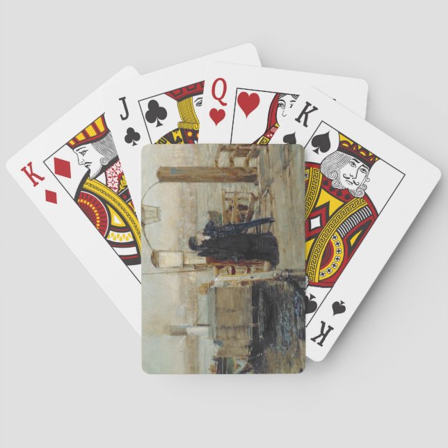 Baraja De Cartas La etapa de aterrizaje (Reverso)