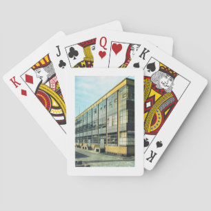 Baraja De Cartas La fábrica de zapatos Fagus, diseñada por Walter G