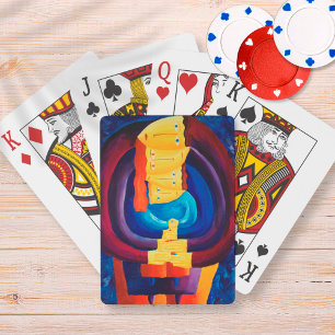 Baraja De Cartas La familia junta el arte moderno de pintar retrato