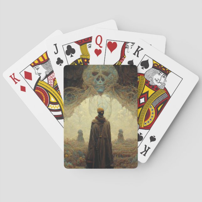 Baraja De Cartas La Fantasía de la Ciencia Ficción de Entryway (Reverso)