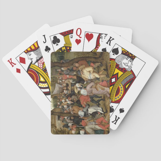 Baraja De Cartas La fiesta Boda (Reverso)