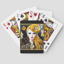 Baraja De Cartas La Flapper Rubia