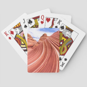 Baraja De Cartas La formación rock Wave Sandstone
