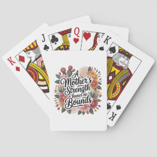 Baraja De Cartas La fuerza de una madre no conoce límites
