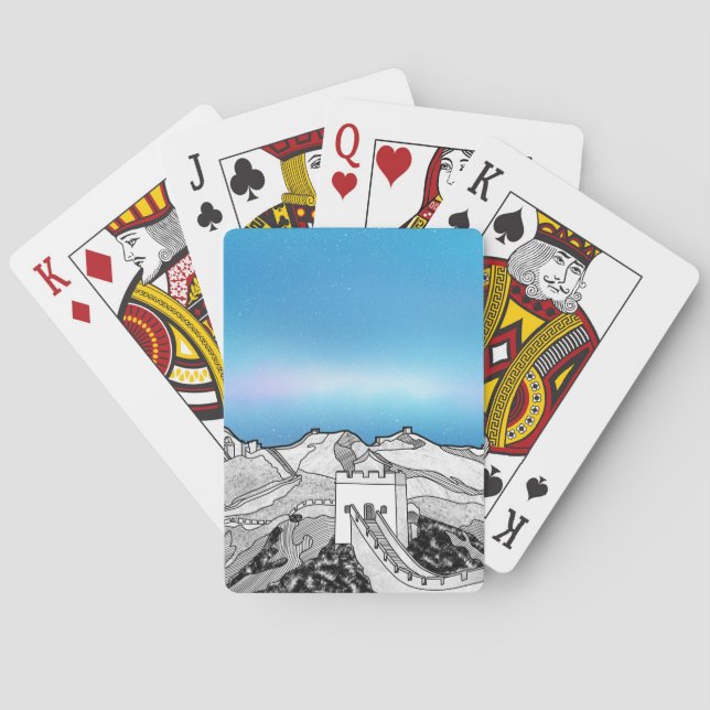 Baraja De Cartas La Gran Muralla China (Reverso)