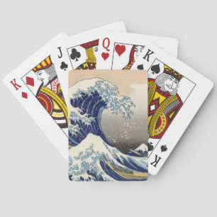 Baraja De Cartas La gran ola de Kanagawa Hokusai