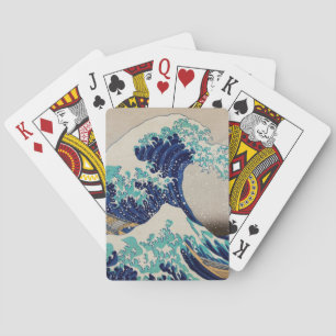 Baraja De Cartas La gran ola de la cosecha de Kanagawa