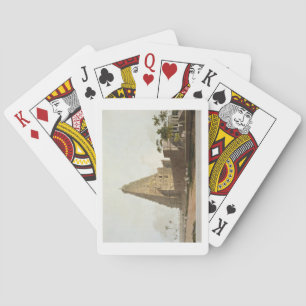 Baraja De Cartas La gran pagoda, Tanjore, placa XXIV de 'Oriente