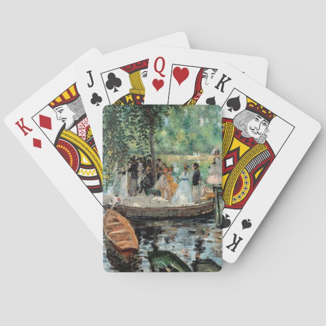 Baraja De Cartas La Grenouillère Auguste Renoir (Reverso)