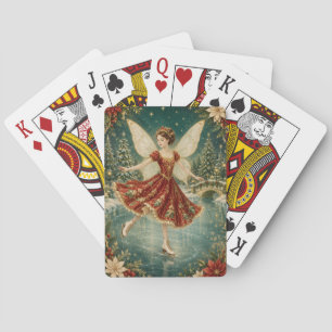 Baraja De Cartas La Hada de Hielo de Yuletide