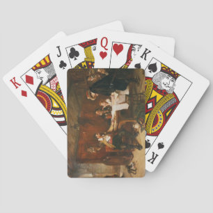 Baraja De Cartas La historia del bucanero (aceite en lienzo)