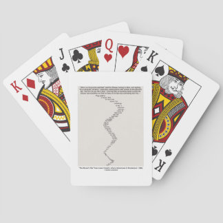 Baraja De Cartas La historia del ratón por el poema de Lewis Carrol