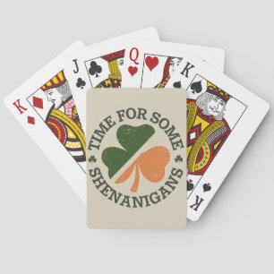 Baraja De Cartas La hora de San Patricio para algunos Shenanigans