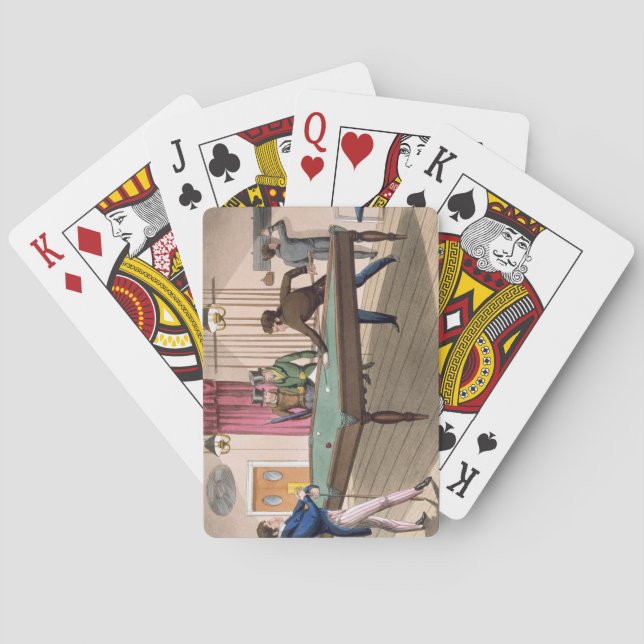 Baraja De Cartas La indiferencia, platea 6 'del Qualific necesario (Reverso)