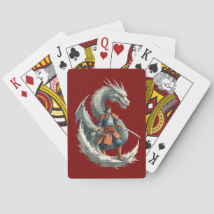 Baraja De Cartas La Ira del Dragón: El Samurái Despierta / Arte Ant