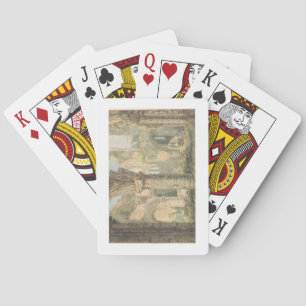 Baraja De Cartas La isla santa de St Cuthbert, 1797 (w/c sobre el