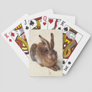Baraja De Cartas La joven liebre de RABBIT de Albrecht Durer