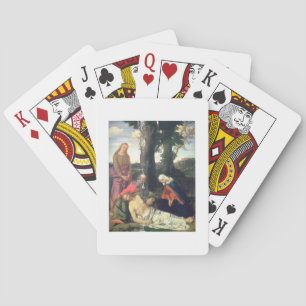 Baraja De Cartas La lamentación del Cristo muerto