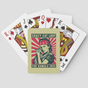 Baraja De Cartas La Loca Dama De Gato De Kamala 2024