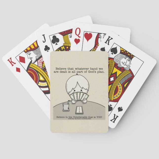 Baraja De Cartas La mano a la que nos dirigimos (Reverso)
