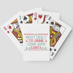 Baraja De Cartas La Mayoría De Las Personas Que Pueden Beber Cider
