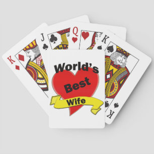 Baraja De Cartas La mejor esposa del mundo