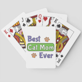 Baraja De Cartas La mejor mamá de gatos de todas