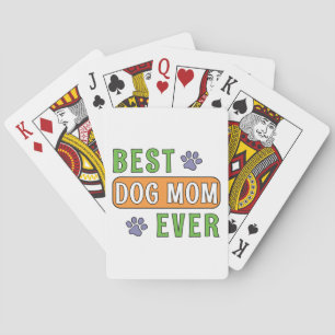 Baraja De Cartas La mejor mamá de perros del mundo