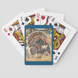 Baraja De Cartas La moderna cubierta turca de Acción de Gracias par