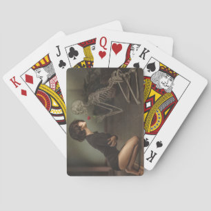 Baraja De Cartas La muerte y la joven mujer