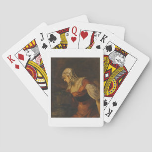 Baraja De Cartas La mujer de Samaria en el pozo, c.1560 (petróleo e