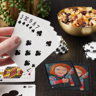 Baraja De Cartas La muñeca pintada por Alfred Fox