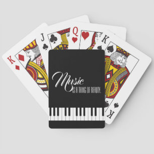Baraja De Cartas La música es una cosa de belleza